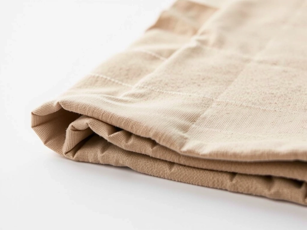 Paño de microfibra doblado